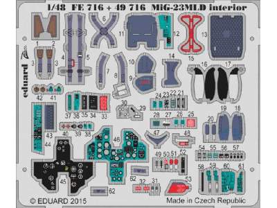 MiG-23MLD S. A. 1/48 - Trumpeter - image 1