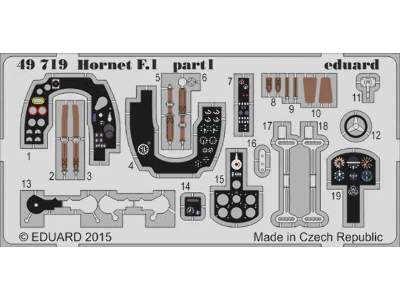 Hornet F.1  S. A. 1/48 - Hobby Boss - image 1