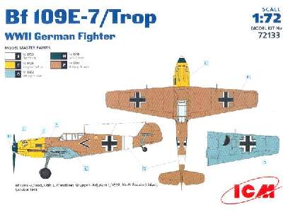 Messerschmitt Bf 109E-7/Trop - image 2