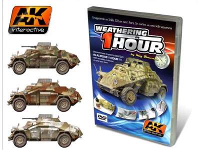 DVD Weathering A Sdkfz 222 In One Hour - image 1