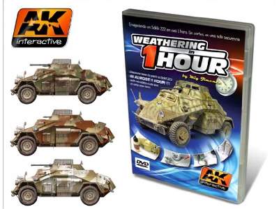 Dvd Weathering A Sdkfz 222 In One Hour - image 1