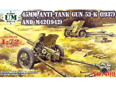 45mm AT Guns: 53-K (1937) & M-42 (1942)  - image 1