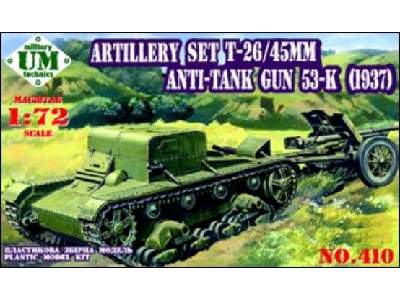 Artillery set T-26 / 45mm antitank gun 53-K(1937) - image 1