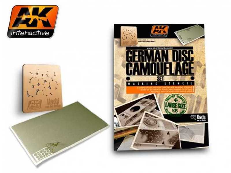 German Camo Disc 1/35 - image 1