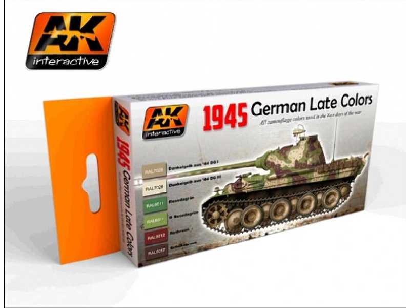 1945 German Late War Colors Set - image 1