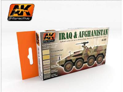 Iraq And Afghanistan Acrilic - image 1