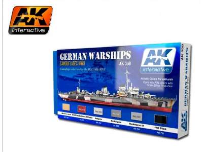Set Acylic Colors For German Warships - image 1
