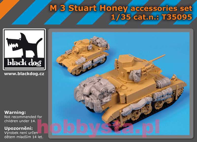 for Academy kit T35095 Black Dog 1//35 M3 Stuart /"Honey/" Accessories Set