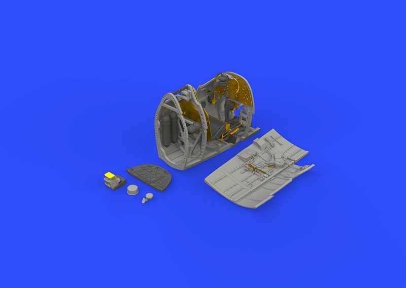 EDUARD BRASSIN 632111 Cockpit for Revell® Kit Spitfire Mk.IXc in 1:32