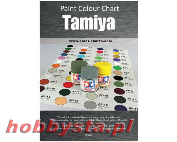 paint colour chart tamiya 20 mm pjb pc207 yellow colour chart with names