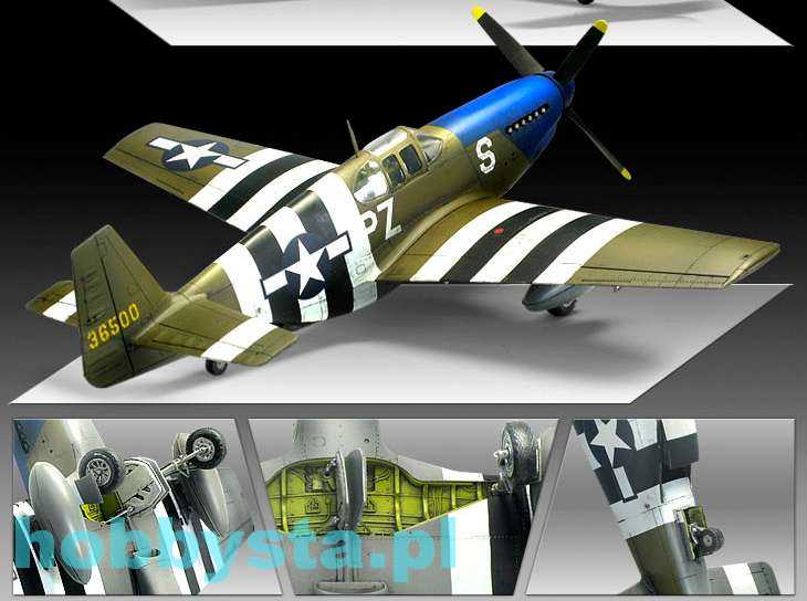 Academy 12303 1//48 USAAF P-51B Blue Nose